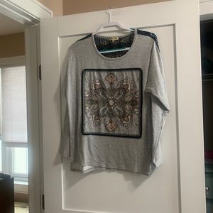 Democracy long sleeve top